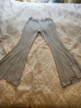 Gray Boot Cut Flare Women's Pants - Comfortable Everyday Style